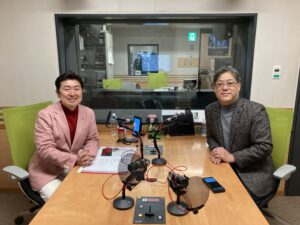 初めてのラジオの収録に参加しました。